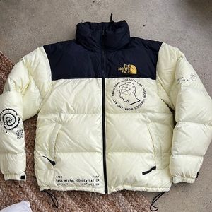 North Face x Braindead Nuptse 700 Jacket